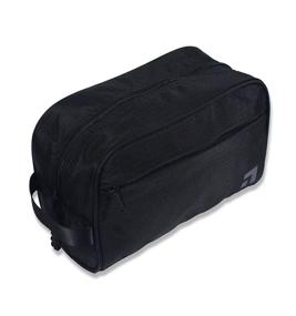 img 1 attached to 🧳 Premium Slate Travel Dopp Kit - Waterproof Nylon Shaving Toiletry Bag Organizer (Black)