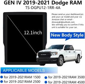 img 3 attached to 🚗 ОБНОВИТЕ свой грузовик RAM 2019-2021 с LINKSWELL GEN IV T-Style 12,1-дюймовым мультимедийным стереосистем Android Auto Car Stereo GPS Navigation TS-DGPU12-1RR-4A