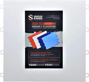 img 4 attached to 🏒 Sniper's Edge Hockey Dryland Slick Tiles: Premium UV-Coated 12”x12” Tiles, Built to Last, Made in USA