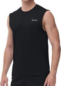 img 2 attached to Cakulo Workout Sleeveless Running Bodybuilding