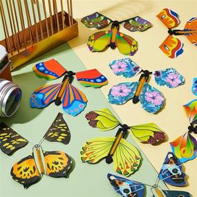 img 1 attached to 🦋 Unveil the Thrilling Fun with Pieces Butterfly Powered Surprise Novelty & Gag Toys