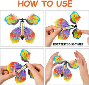 img 2 attached to 🦋 Unveil the Thrilling Fun with Pieces Butterfly Powered Surprise Novelty & Gag Toys