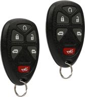 🔑 ключ для брелка без ключа для chevrolet uplander 2005-2009, buick terraza 2005-2007, pontiac montana 2005-2009, saturn relay 2005-2007 (15114376) - комплект из 2 штук логотип