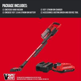 img 3 attached to 🔴 Red CRAFTSMAN CMCVS001D1 Vacuum Cleaner