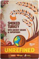 premium earthborn holistic smoked 🦃 turkey ancient grains & superfoods dog food logo