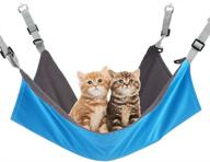 🐾 cozy hanging hammock bed for cats, ferrets, small dogs, rabbits, and other small animals - wisdoman cat hammocks: comfortable, fun toy for playtime and rest logo