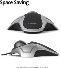 img 1 attached to 🖱️ Kensington Orbit Trackball Mouse (K64327EU): Precision and Comfort at Your Fingertips
