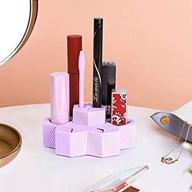 💄 lipstick holder stand with 9 slots: organize your cosmetics elegantly! logo