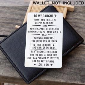 img 1 attached to Inspirational Daughter Engraved Motivational Graduation