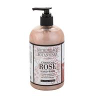 archipelago charcoal rose hand wash logo