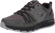 skechers escape plan sneakers black men's shoes logo