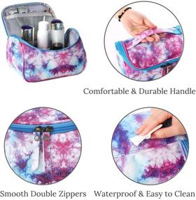 img 3 attached to Gifts，Zipper Organizer Waterproof Cosmetics Accessories