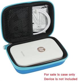 img 3 attached to Hermitshell Hard EVA Travel Case For HP Sprocket Portable Photo Printer (Blue)