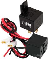 🔌 vixen horns 4-pin relay 40a/12v with pre-wired plug/socket: ideal for horns, compressors, alarms and fog lights - vxa7901 logo