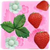 strawberry silicone chocolate handmade desserts logo