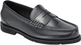 img 1 attached to 👞 Timeless Elegance: Rockport Shakespeare Circle Penny Loafer Black - Classic and Sophisticated Footwear