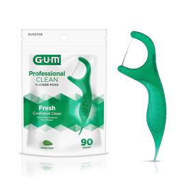 img 3 attached to 🦷 Gum Professional Clean Flossers, Fresh Mint - 90 count (Pack of 2)