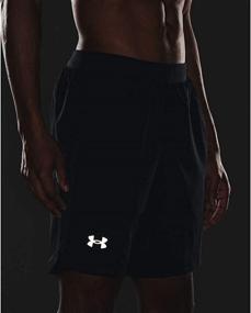 img 1 attached to Under Armour Men's Launch 2-in-1 Stretch Woven 7-inch Shorts