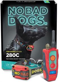 img 4 attached to 🐶 Enhanced Dog Training: Dogtra Tom Davis Edition 280C E-Collar with Boost N' Bungee - Waterproof, 127 Levels, 1/2 Mile Range