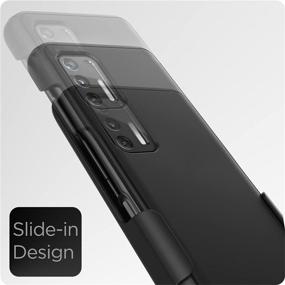 img 1 attached to Encased Slimline Designed Kickstand Holster Cell Phones & Accessories