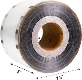 img 1 attached to 🥤 WYZworks Cup Sealer Film - Premium Clear PP Bubble Boba Tea Sealing for 3275 Cups - 90mm to 105mm Size Range