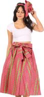 👗 sakkas 16321 celine african 28 multi women's clothing: trendy skirts for fashion-forward ladies logo