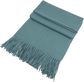 img 3 attached to Tonten Cashmere Shawl Winter Pashmina Women's Accessories