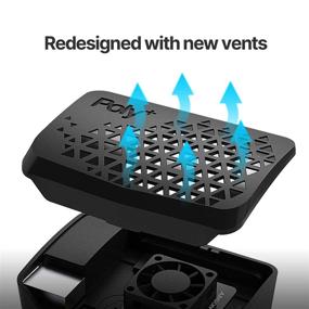 img 2 attached to 🌡️ Enhanced Cooling and Protection: Argon Poly+ Raspberry Pi 4 Case with PWM Controllable Fan and Heatsink