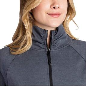 img 1 attached to 🧥 Stay Cozy and Stylish with Kirkland Signature Ladies Full Zip Jacket