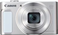 📸 canon powershot sx620 digital camera: unleash your photography skills with 25x optical zoom, wi-fi & nfc – silver edition logo