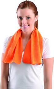 img 3 attached to Cool Off with OccuNomix MiraCool Cooling Towel in Vibrant Orange