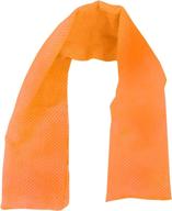 cool off with occunomix miracool cooling towel in vibrant orange logo