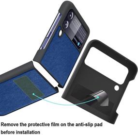 img 3 attached to SunStory Compatible With Samsung Galaxy Z Flip 3 Case 2021