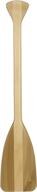 🚣 attwood 11760-1 canoe paddle, wooden 30-inch, with ergonomic grip, high-quality wood build, protective coating logo