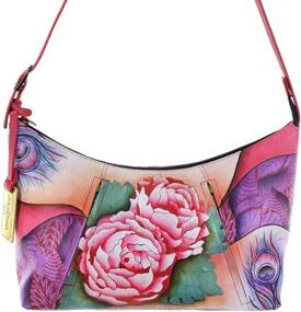 img 3 attached to 👜 Anuschka Leather Shoulder Handbag Reverie: Exquisite Women's Handbags & Wallets Collection