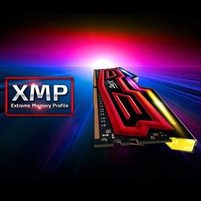 img 1 attached to Enhance Your Desktop Performance with XPG Spectrix D40 RGB 3600MHz 16GB Memory Dual Retail Kit (AX4U360038G17-DR40)