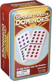 img 1 attached to 🎲 Enhanced Pressman Dual-Tone Dot Dominos