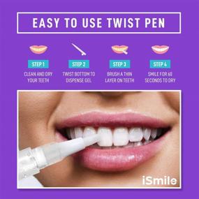 img 1 attached to iSmile Teeth Whitening Pen - 35% Carbamide Peroxide, Sensitivity-Free, Portable, User-Friendly, 2mL, 2 Pack