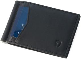 img 4 attached to 👜 Slate Gray Minimalist Men's Accessories and Wallets: Card Cases and Money Organizers