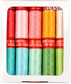 img 1 attached to Катушки с нитками Granny Aurifil LH50GC10