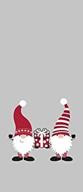 christmas gnomes towel set embroidery logo