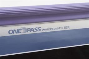 img 2 attached to 🧼 12" Purple Silicone T-Bar Squeegee - One Pass Classic Waterblade