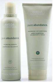 img 1 attached to 🌿 Aveda Pure Abundance Волюмизирующий Шампунь 8.5 унции и Кондиционер с Глиной 6.7 DUO: Придайте объем вашим волосам с натуральным объемом и питательной формулой с глиной.