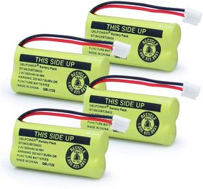 img 4 attached to 🔋 QBLPOWER Rechargeable Battery BT18433 BT28433 BT-8300 - Pack of 4