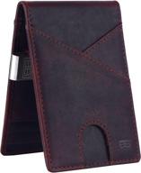 handmade thumbhole men's accessories and wallets with brooklyn bridge design - card cases & money organizers logo