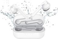 bluetooth redbean waterproof earphones assistance headphones logo
