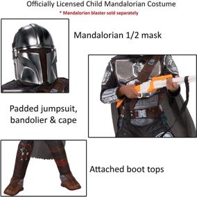 img 3 attached to Mandalorian Beskar Armor Childrens Costume