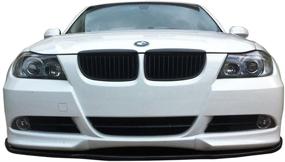 img 2 attached to Pre-Painted Front Bumper Lip Compatible With 2005-2008 E90