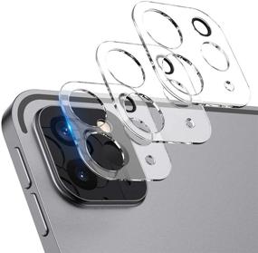 img 4 attached to 📷 Tensea [3 Pack] Camera Lens Screen Protector for iPad Pro 12.9 11 2020 & 2021 - Anti-Overexposure, Tempered Glass, HD Clear