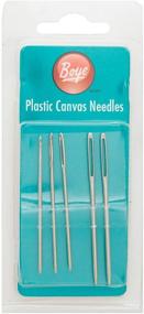 img 2 attached to 🧵 Boye Plastic Canvas and Yarn Needles, 5pc Set, Size 16 and 18 – Premium Quality Crafting Tools